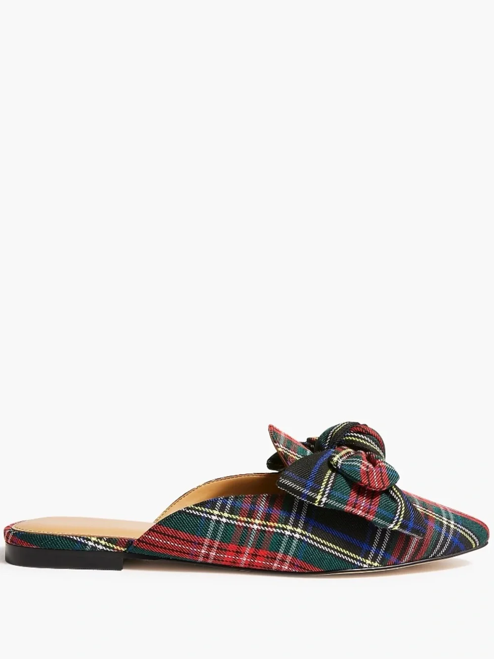 J. CREW Tartan slip-on mules, Size 7.5
